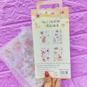 Phim hoạt hình Kawaii tay dán tài khoản nhà máy bán hàng trực tiếp DIY trang trí Sticker máy tính xách tay chai sổ cái Sticker - Product Image 4