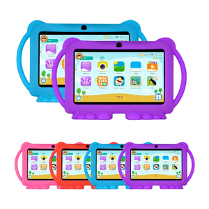 New Pad1 Children <b>Tablet</b> <b>7</b> Inch HD Display Quad Core Processor 4+64GB Educational <b>Tablet</b> Device with Shockproof Protective Case - Product Image 1
