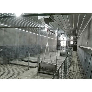 Cage d'engraissement pour porcs HENGYIN HY-fatten, en acier galvanisé à chaud, longue durée de vie, taille personnalisable, complète, vente en gros - Product Image 6