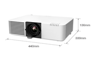 Projecteur laser 4K pour cinéma maison intérieur, CB-L520U, 5200 lumens, haute luminosité, écran 3LCD