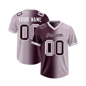 เสื้อฟุตบอลอเมริกันยูนิเซ็กซ์ ปี 2026 ไซส์ใหญ่ แขนสั้น พิมพ์ลายแบบรีดร้อน ปรับแต่งได้ ลายพิมพ์ 3 มิติ สินค้าลดราคา ใหม่ คุณภาพสูง - Product Image 3