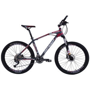 Vélo <span class=keywords><strong>de</strong></span> montagne à cadre en alliage à suspension <span class=keywords><strong>de</strong></span> 26 pouces avec système <span class=keywords><strong>de</strong></span> frein à disque, pédale à billes, 24 vitesses, fabriqué en Chine - Product Image 1