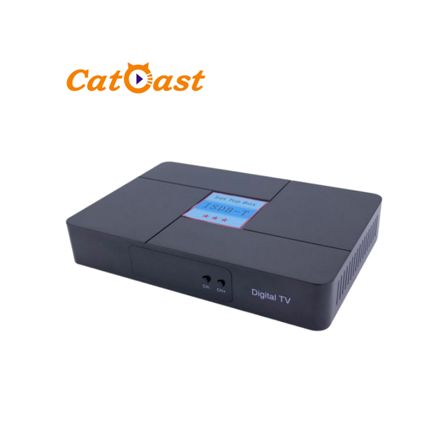 High Definition ISDBT Cable TV Decoder Set-Top Box H.264/H.265 CAS Decoder with Comfortable Watching Experience