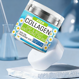 Fábrica de Cuidado de la Piel ODM, Proveedor y Fabricante de Productos para el Cuidado de la Piel, Crema Facial Vegana con Colágeno y Ácido Hialurónico, Nutritiva, Reafirmante y Antienvejecimiento - Product Image 4