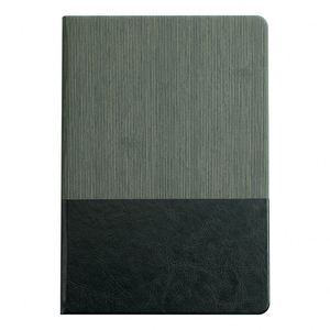 Promotional Custom A5 Hardcover Green With Black Notebooks for Tradeshow Giveaways - Product Image 1