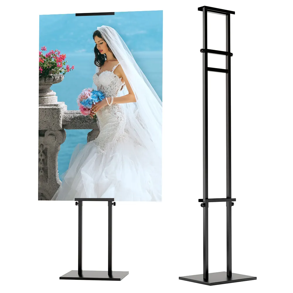 CYDISPLAY cartone poster board stand a4 poster double sided floor standing sign holder poster board holder stand per KT board