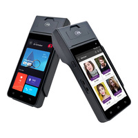 Terminal de point de vente portable ZCS Z90 PDA, appareil de point de vente Android 7.1 avec imprimante/lecteur de carte bancaire de paiement intelligent