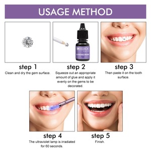Pegamento Decorativo para Gemas Dentales EELHOE, Adhesivo de Curado con Luz para Joyería Dental DIY - Product Image 6