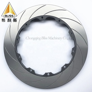 Frein Carbone GTR4 Étrier 4 Piston Céramique Auto 345Mm 355Mm 366Mm 380Mm 400Mm Frein De Rechange <span class=keywords><strong>Prix</strong></span> Disque De Frein - Product Image 2