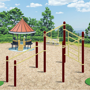 Acciaio Pull-Up Monkey bar per adulti attrezzature per il Fitness all'aperto per il parco esercizio - Product Image 3