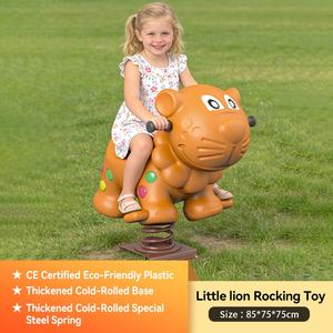 Juguete de Jardín de Plástico con Forma de León Colorido para Niños, Equipo de Juegos para Exteriores con Capacidad de 60 kg, Personalizable - Product Image 3