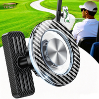 Support de téléphone magnétique double face robuste pour chariot de golf, idéal pour la gym, le lit, le fitness, le streaming en direct – Fixation flexible et portable en plastique ABS