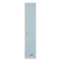 Armoire en acier – Rangement autoportant en métal durable pour appartement, chambre, maison et bureau