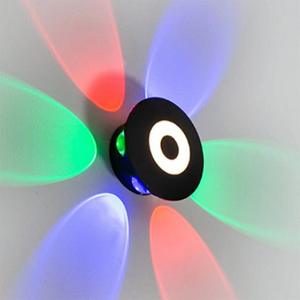 Lámpara de Pared Exterior LED Moderna, de Plástico ABS, Impermeable, para Jardín, Decoración de Edificios, Pasillos, Lámpara de Techo - Product Image 1