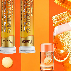 <span class=keywords><strong>Compresse</strong></span> <span class=keywords><strong>Effervescenti</strong></span> OEM/ODM da 1000mg di Vitamina C e Zinco per Luminosità della Pelle, Supporto Immunitario per Adulti e Benessere Quotidiano - Product Image 4