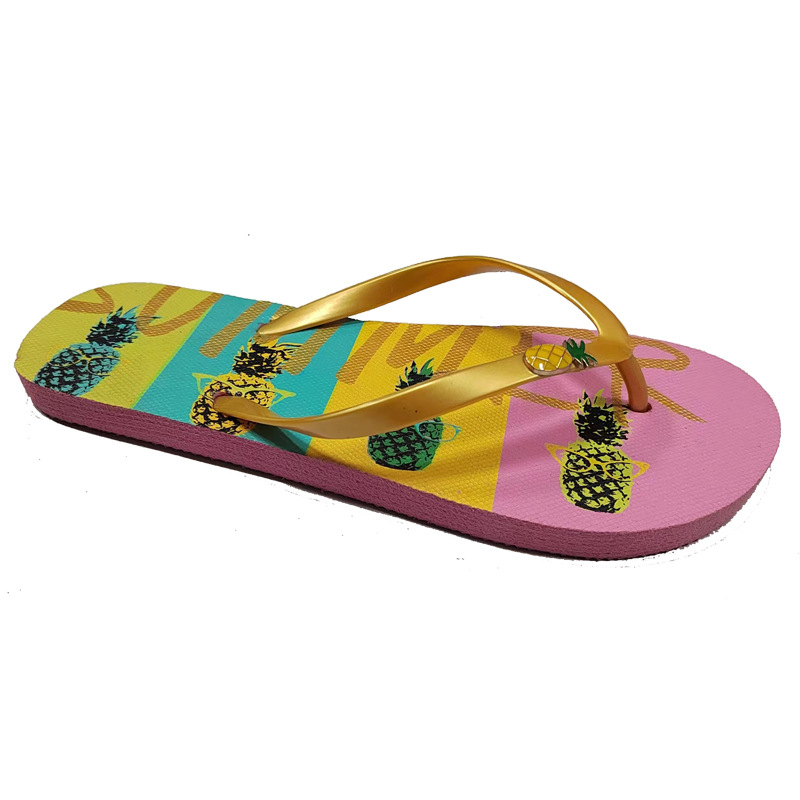 Custom Flip Flops Slipper for Girls Fashion Color Summer Women PE Flip-flops