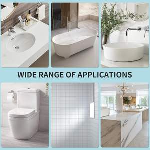 Kit <span class=keywords><strong>de</strong></span> peinture pour carreaux <span class=keywords><strong>de</strong></span> céramique blanc inodore réparation d'évier <span class=keywords><strong>de</strong></span> baignoire à haute brillance pour <span class=keywords><strong>salle</strong></span> <span class=keywords><strong>de</strong></span> <span class=keywords><strong>bain</strong></span> mur <span class=keywords><strong>douche</strong></span> <span class=keywords><strong>carrelage</strong></span> porcelaine baignoires revêtement peinture - Product Image 5