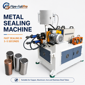 Máquina Automática de Alta Productividad CNC para Conformado y Reducción de Extremos de Tubos de Acero Inoxidable, Aluminio y Cobre - Product Image 1