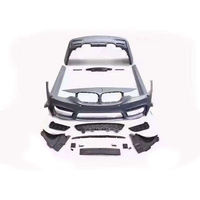Nouveau kit carrosserie pour F30 M3 2013-2018 : Jupes latérales, tuyau d'échappement, capot, garde-boue, spoiler, calandre