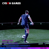 Entraîneur de réflexes de football interactif : Jeu d'agilité intelligent pour l'entraînement professionnel et les centres de divertissement