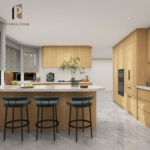 Meuble d'Évier de Cuisine Carré Modulaire en Mélaminé sur Mesure avec Charnières et Robinet pour Appartement - Design Moderne Complet - Product Image 1