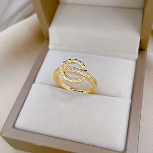 18k Gold Plated Zircon Inlaid Round Roman Full Diamond <b>Ring</b> Opening <b>Adjustable</b> <b>Ring</b> for Women Wedding Index Finger <b>Ring</b> - Product Image 2