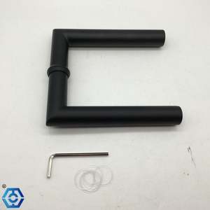 Manija de puerta de acero inoxidable negra hermosa moderna para Diseño de Interiores elegante y elegante - Product Image 5