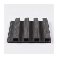 Panneaux muraux intérieurs en PVC grain de bois Wpc Designs pour décoration extérieure