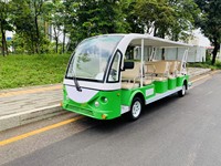 Nouveau Foton 17 places, véhicule de tourisme à essence, navette touristique pour campus, complexe hôtelier, hôtel et service de transfert en parc