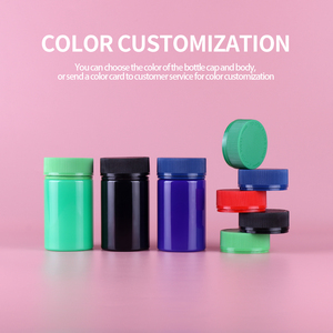 เหยือกพลาสติกใส่น้ำมันสีดำขนาด60มล. 120มล. โถดอกไม้พลาสติกพร้อมฝาปิดกันเด็กกลิ่นสำหรับบรรจุภัณฑ์เครื่องสำอาง - Product Image 4