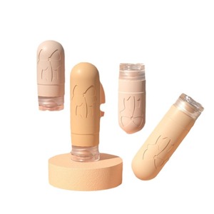 ขวดใส่เครื่องสำอางพกพาสะดวก 90 มล. ขวดเปล่าขนาดเล็กสำหรับแชมพู ครีมอาบน้ำ ป้องกันการรั่วซึม ผลิตจากซิลิโคน - Product Image 6