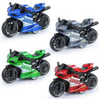 1:36 simulation de course garçon jouet mini moto moulé sous pression tirer arrière voiture de course alliage métal moto modèle voiture jouet