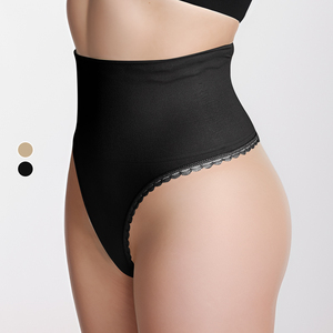 String amincissant taille haute OEM pour femmes Corps sexy Lifting des hanches Fesses sous-vêtements grande taille - Product Image 2
