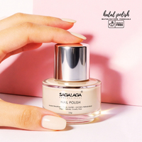 SAGALAGA Vernis à ongles pelable à séchage rapide pour enfants, formule à base d'eau non toxique 15ml, vernis à ongles pour enfants, marque privée
