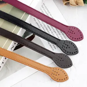 New PU Leather Bag Strap 60cm Soft and Durable Bag Accessories with Different Colors Bag Handle