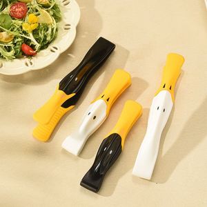 Factory Creative Silicone Gel Duckbill Food Clip Cute Duck Outdoor Kitchen Anti-scalding Baking Bread Barbecue Clip - Product Image 2