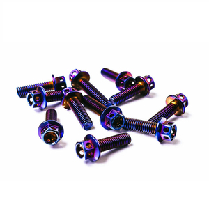 OEM tùy chỉnh nhà máy thấp moq M3 M4 M5 M6 M8 Hex đầu tự khoan khai thác Oxit Đen Titan xe máy tự động vít Bolt - Product Image 4