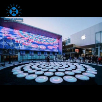 Leuchtende Bodenfliese LED-Einbauleuchte IP65 Wasserdicht Outdoor Musik-Sync Landschafts-Wegebeleuchtung Hoher CRI 90 50.000 Stunden
