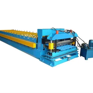 Color Steel Tile Press Roof Panel Roll Forming Machine