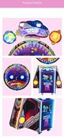 Balle tombante à pièces bon simulateur chanceux Machine de jeu de loterie d'arcade armoire de rachat d'arcade en métal pour l'amusement
