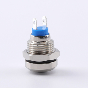 공장 핫 세일 10mm 초단단 순간 니켈 도금 황동 푸시 버튼 스위치 IP 67 - Product Image 4