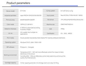 Máy in UV 1216 máy in kỹ thuật số di động Bìa máy in logo Acrylic bảng tin Máy in thẻ PVC - Product Image 4