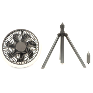 Quạt Thông Minh Ngoài Trời Cầm Tay Bán Sỉ Từ Nhà Máy Thâm Quyến Giá Ba Chân Làm Mát Không Dây Có Đèn LED Sạc Dự Phòng Cắm Trại - Product Image 3