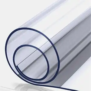 China Pvc Film Crystal Suppliers Clear Soft Pvc Film Super Transparent Flexible Sheet In Roll For Soft
