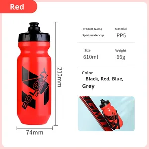 Bolany portatile ciclismo bottiglia d'acqua PP5 plastica Drinkware corda <span class=keywords><strong>AGU</strong></span> MTB BIDONES AGUA per adulti per acqua bollente campeggio - Product Image 6