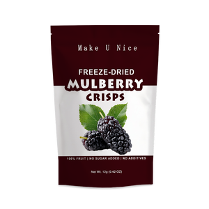 Suministro de Fábrica, Empaque Privado, Snack Saludable Seco, Bayas de Morera Liofilizadas - Product Image 1