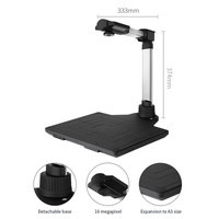 Escáner de Documentos USB de Alta Resolución de 16MP con Enfoque Automático y Soporte para Libros A3, Escaneo en 1 Segundo, en Existencia