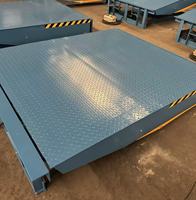 Rampe de chargement hydraulique robuste 12 14 16 tonnes, plateforme de chargement/déchargement de conteneurs pour camions, rampe pour chariots élévateurs, acier antidérapant