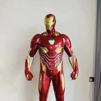 Décoration de jardin, hôtel, Avengers Marvel, statue en résine, figurine de collection, modèle de jouet