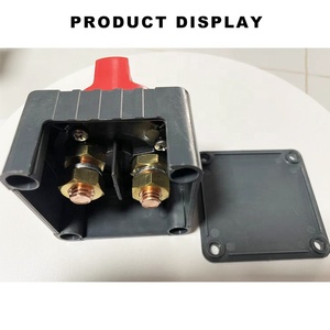 Interruptor <span class=keywords><strong>Maestro</strong></span> <span class=keywords><strong>de</strong></span> batería gris 300A 12V para yate RV coche camión antifugas - Product Image 4
